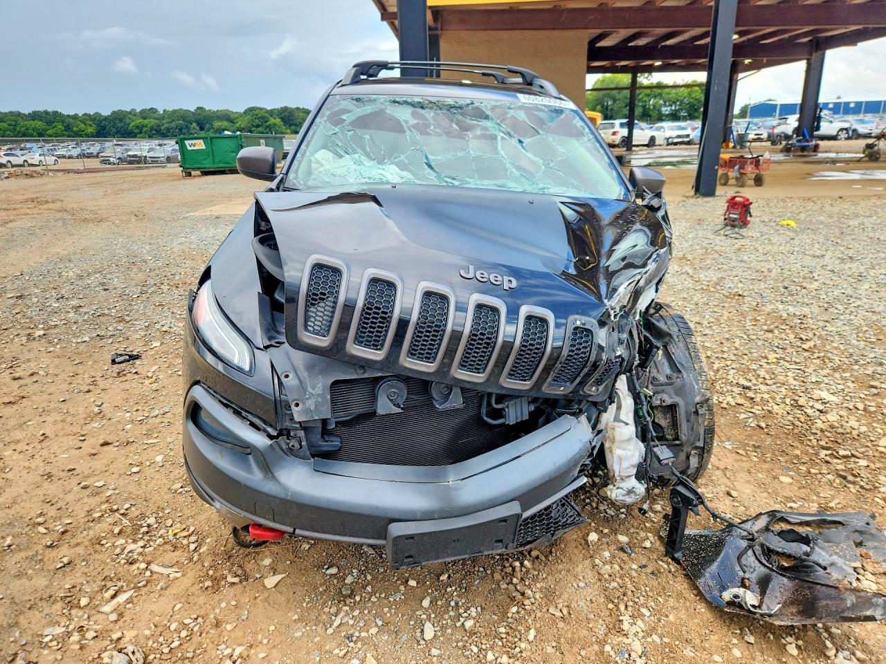 2014 Jeep Cherokee Trailhawk Black vin: 1C4PJMBS1EW246917