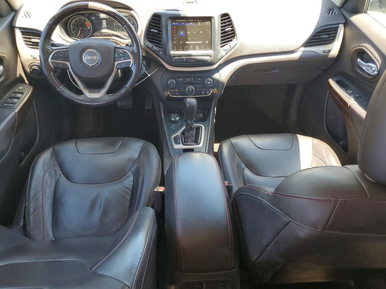 2016 Jeep Cherokee Trailhawk Black vin: 1C4PJMBS1GW318394