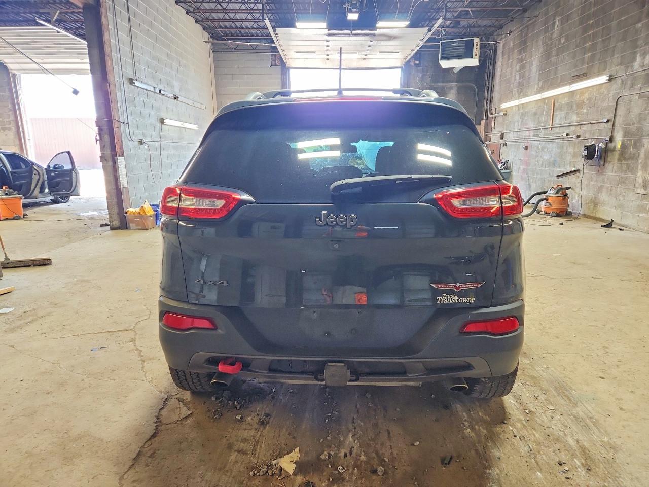 2017 Jeep Cherokee Trailhawk Угольный vin: 1C4PJMBS1HW506804