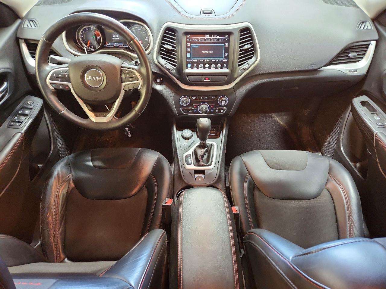 2017 Jeep Cherokee Trailhawk Угольный vin: 1C4PJMBS1HW506804