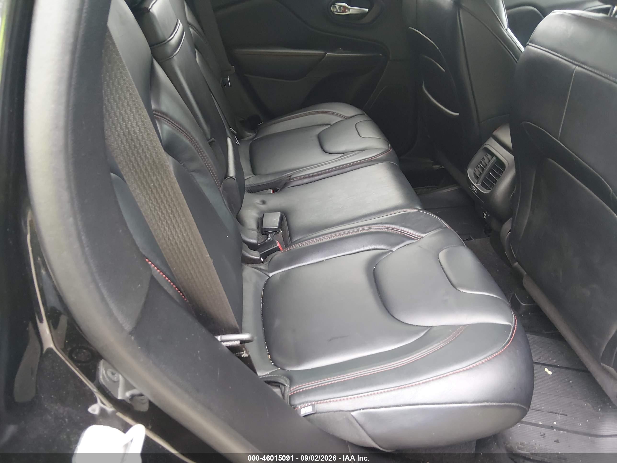 2014 Jeep Cherokee Trailhawk Black vin: 1C4PJMBS2EW161469