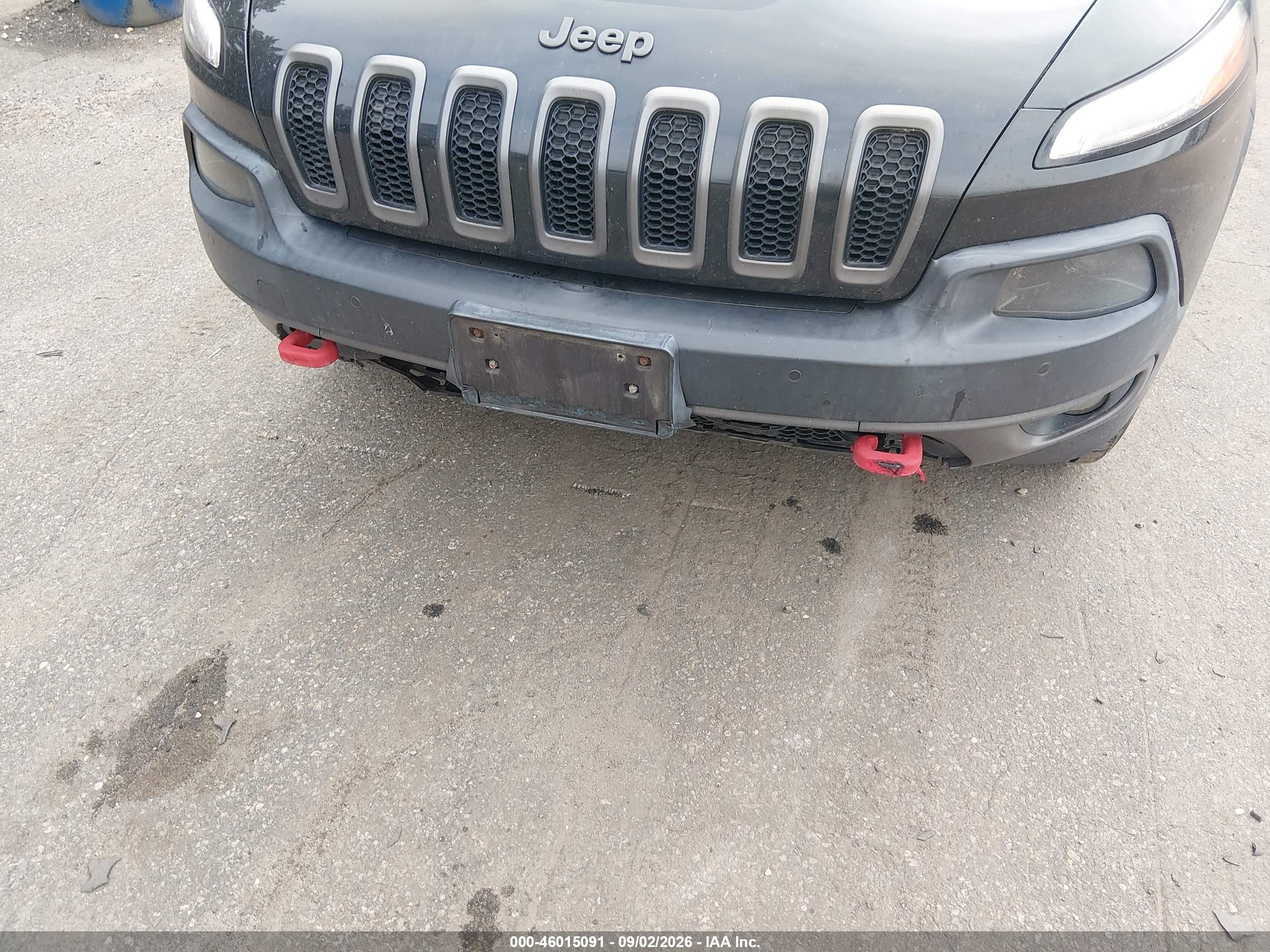 2014 Jeep Cherokee Trailhawk Black vin: 1C4PJMBS2EW161469