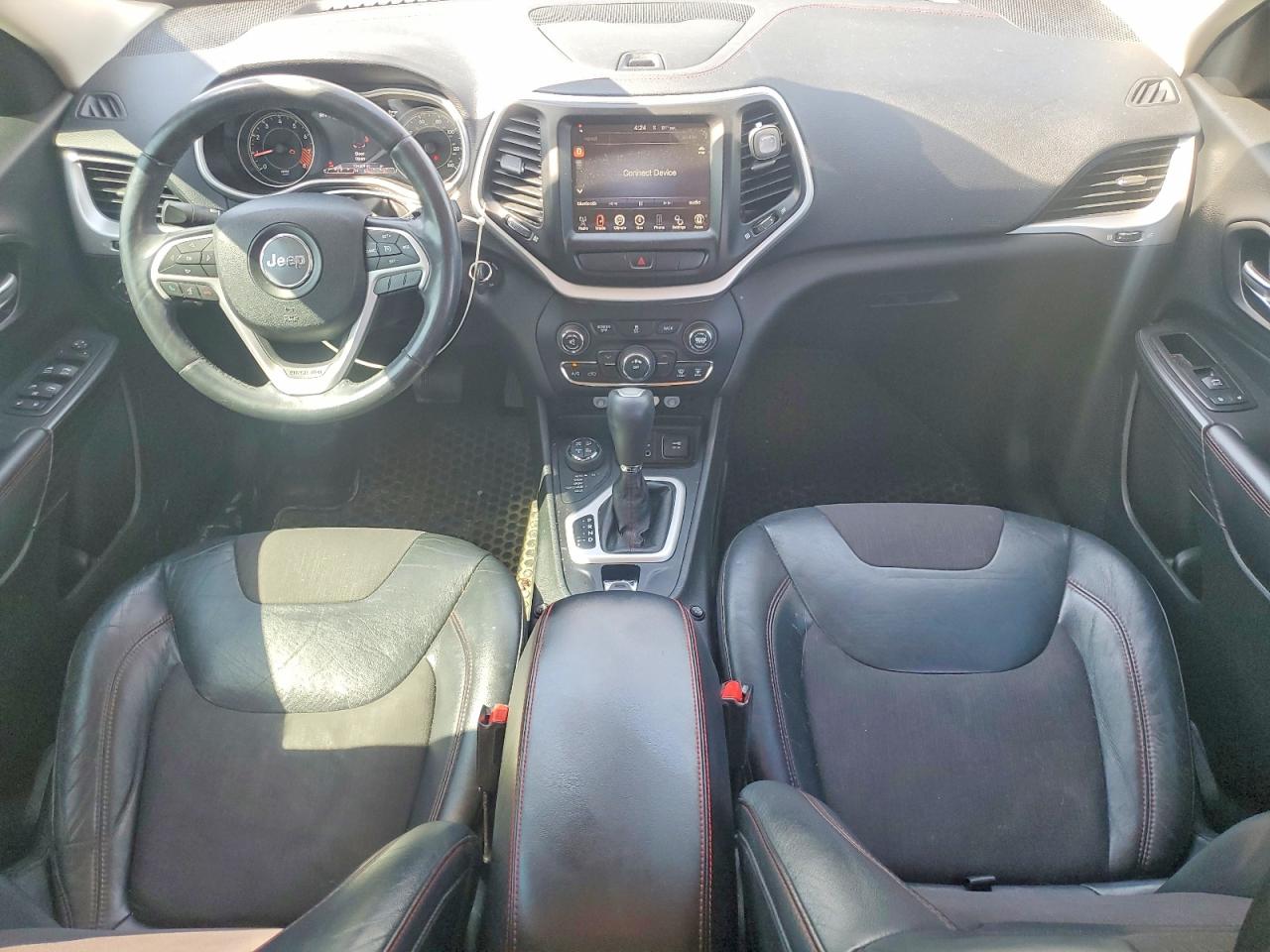 2014 Jeep Cherokee Trailhawk Black vin: 1C4PJMBS2EW184167
