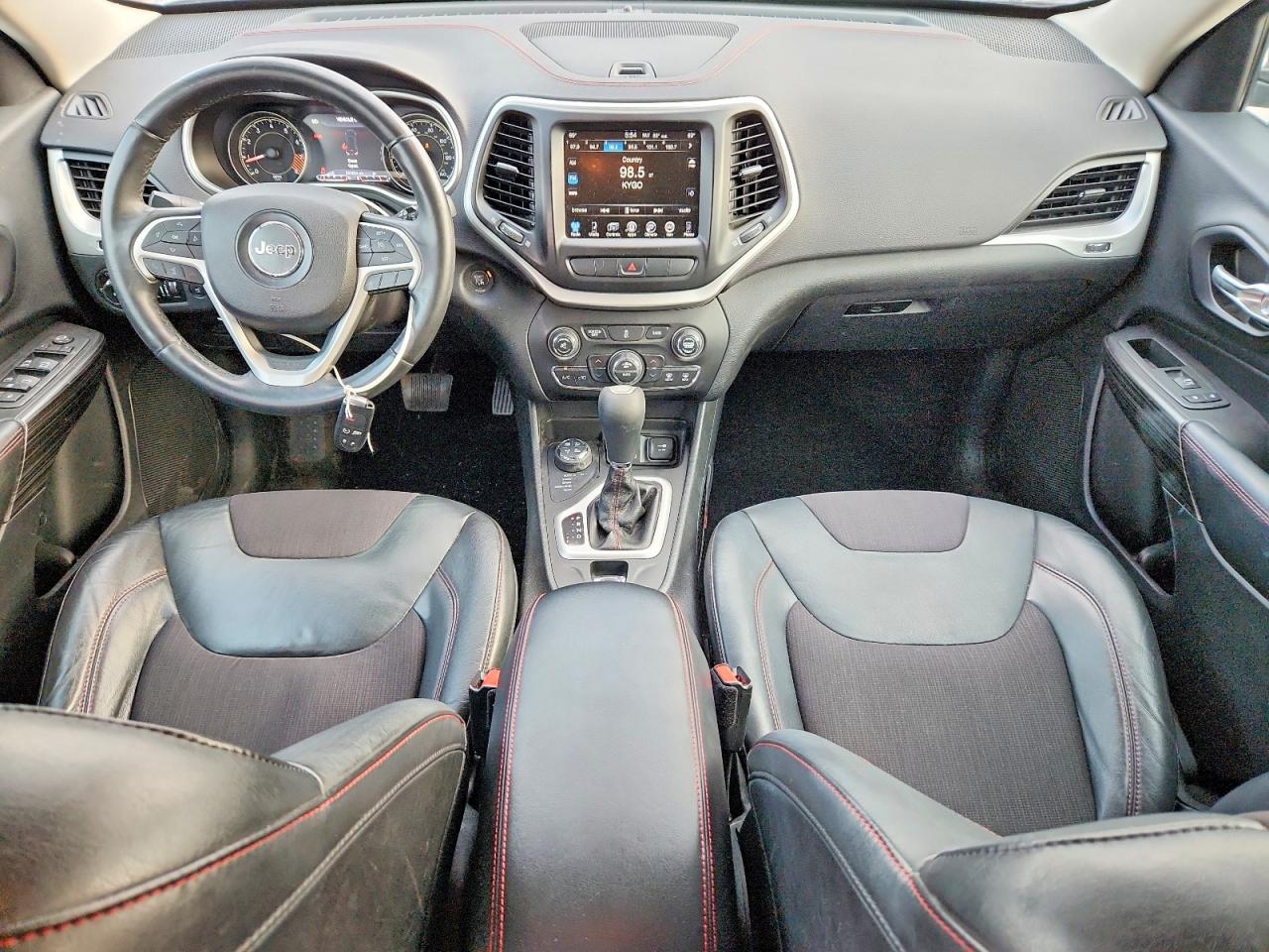 2014 Jeep Cherokee Trailhawk Gray vin: 1C4PJMBS2EW277027