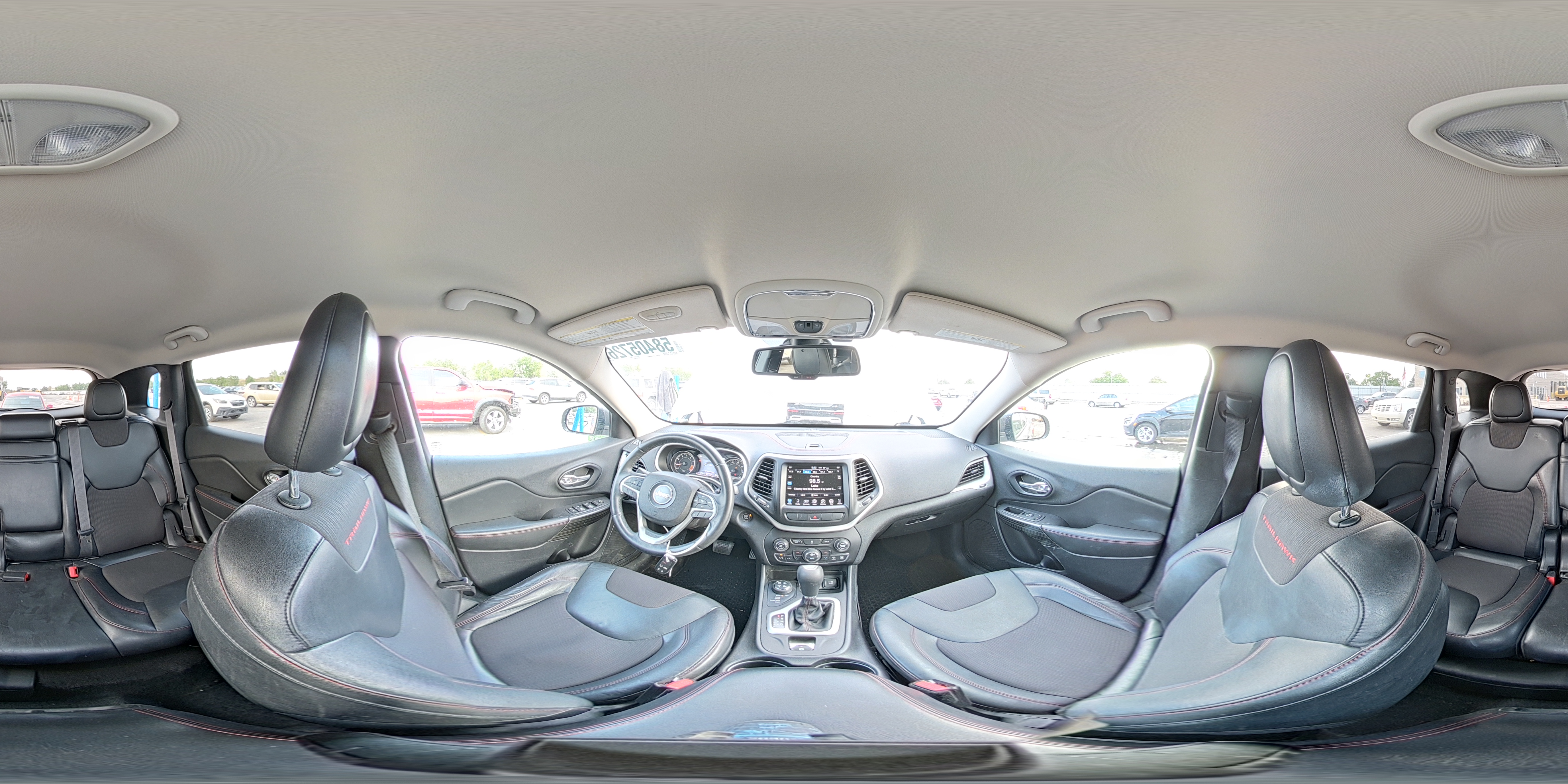 2014 Jeep Cherokee Trailhawk Gray vin: 1C4PJMBS2EW277027