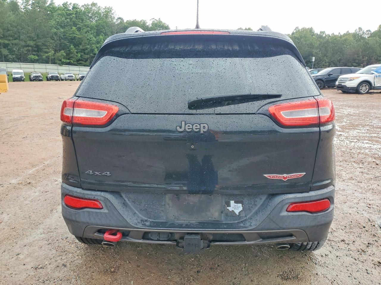 2015 Jeep Cherokee Trailhawk Black vin: 1C4PJMBS2FW511216