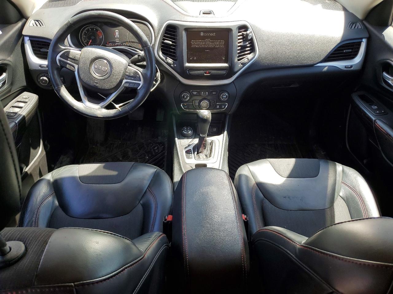 2016 Jeep Cherokee Trailhawk Красный vin: 1C4PJMBS2GW179067