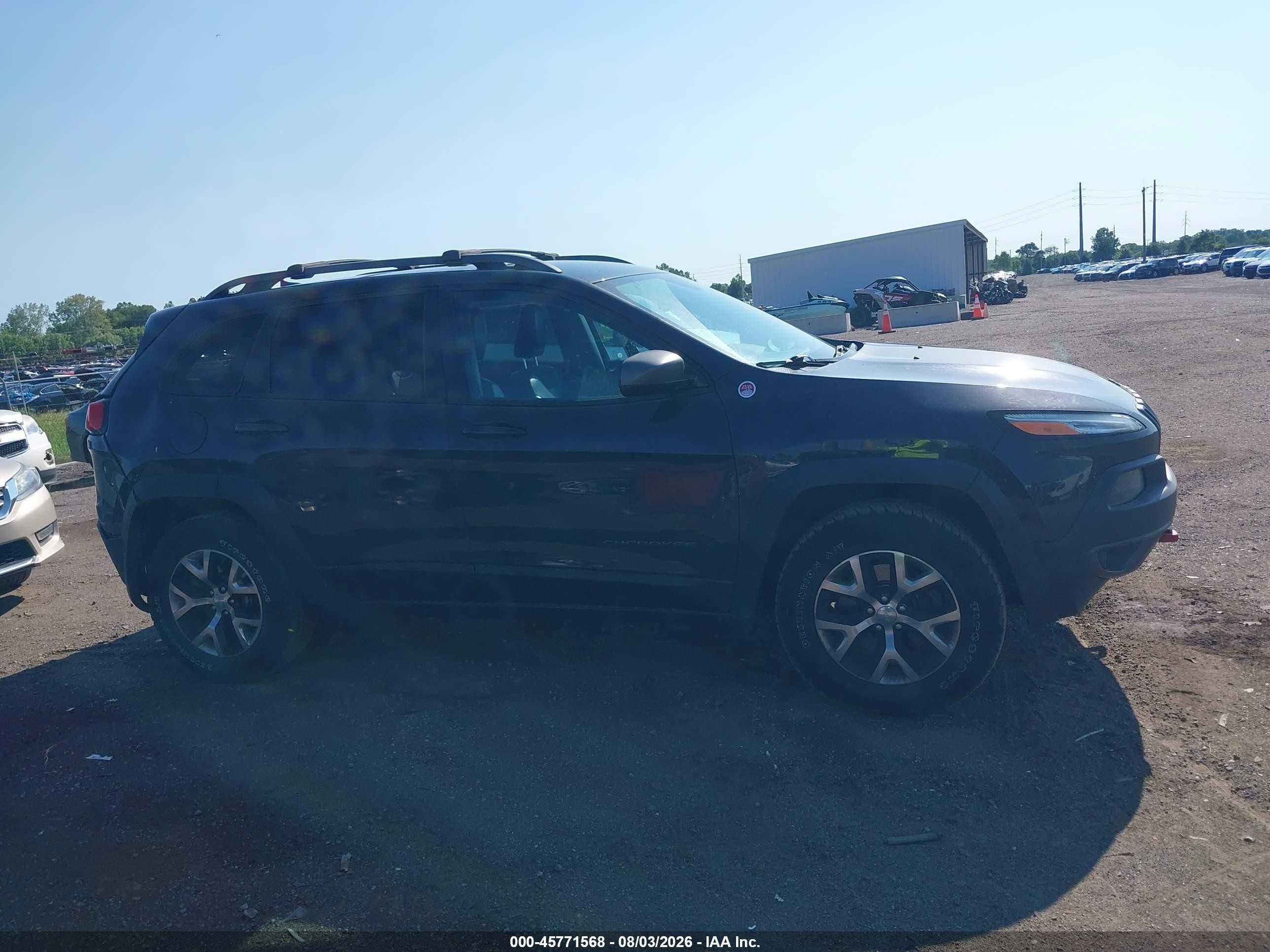 2016 Jeep Cherokee Trailhawk Black vin: 1C4PJMBS2GW242121