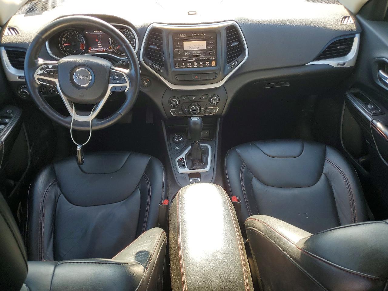 2014 Jeep Cherokee Trailhawk Серый vin: 1C4PJMBS3EW134524
