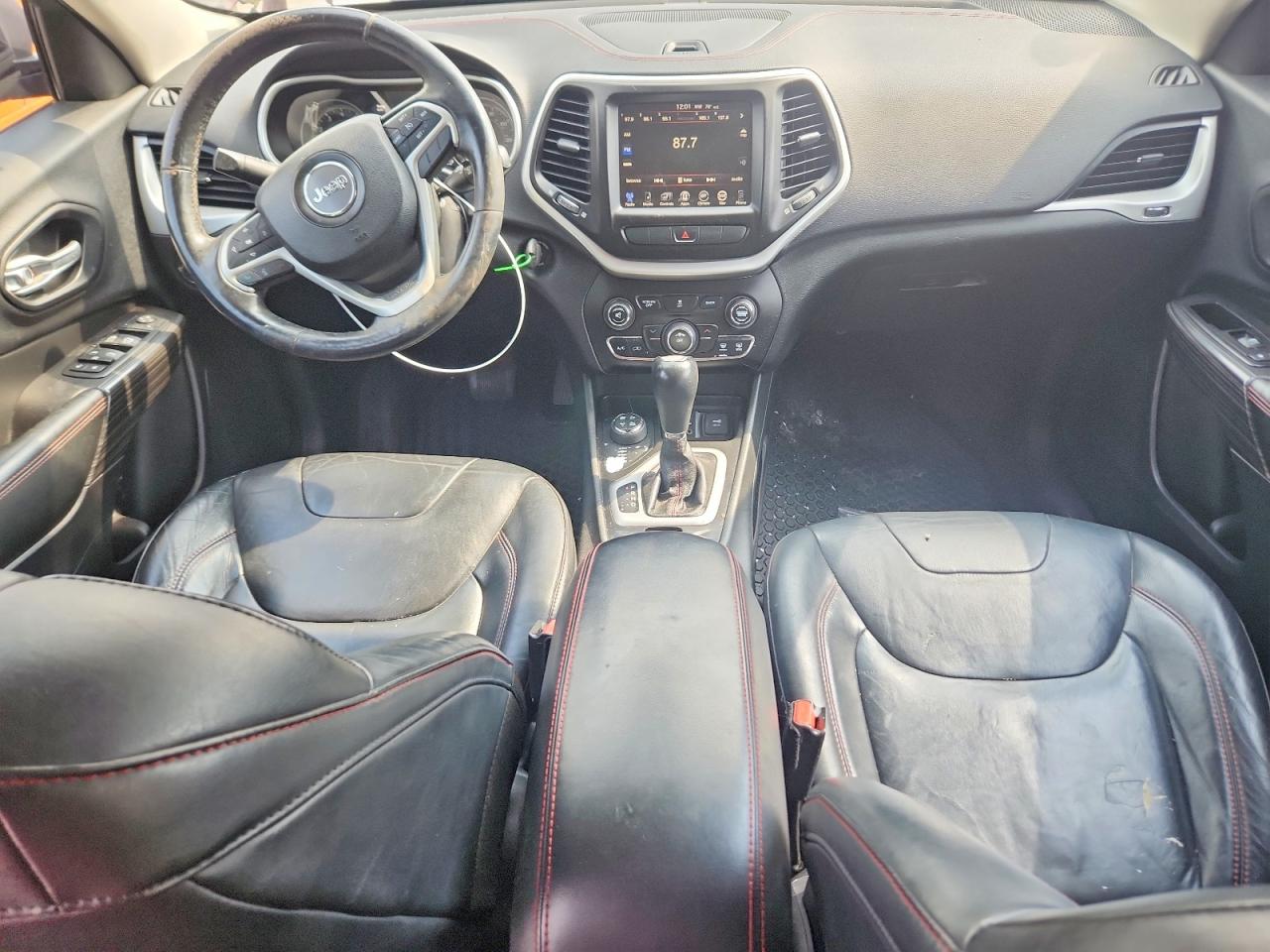 2014 Jeep Cherokee Trailhawk Burgundy vin: 1C4PJMBS3EW160010