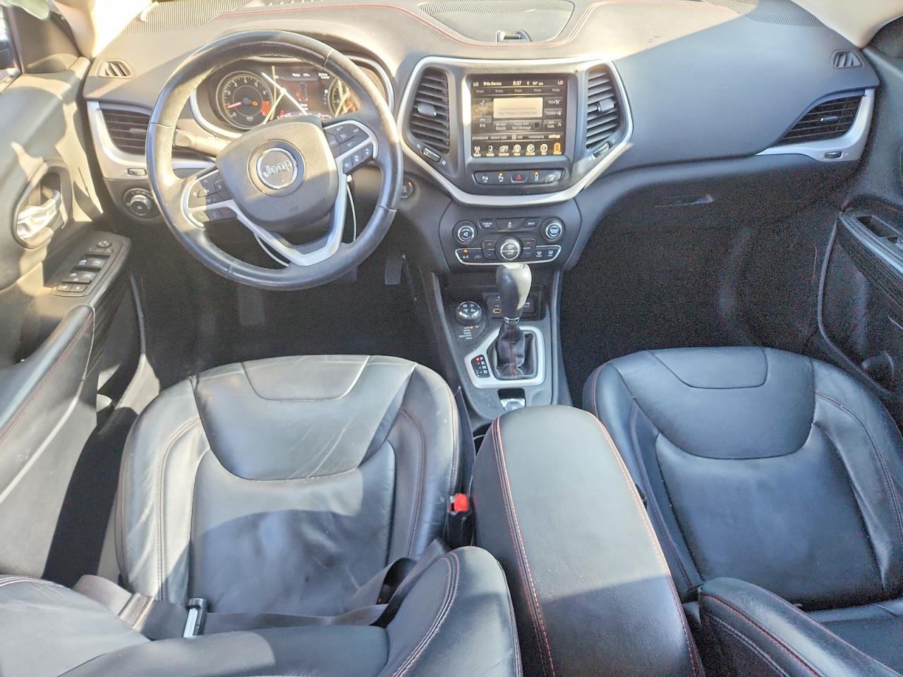 2014 Jeep Cherokee Trailhawk Gray vin: 1C4PJMBS3EW240262