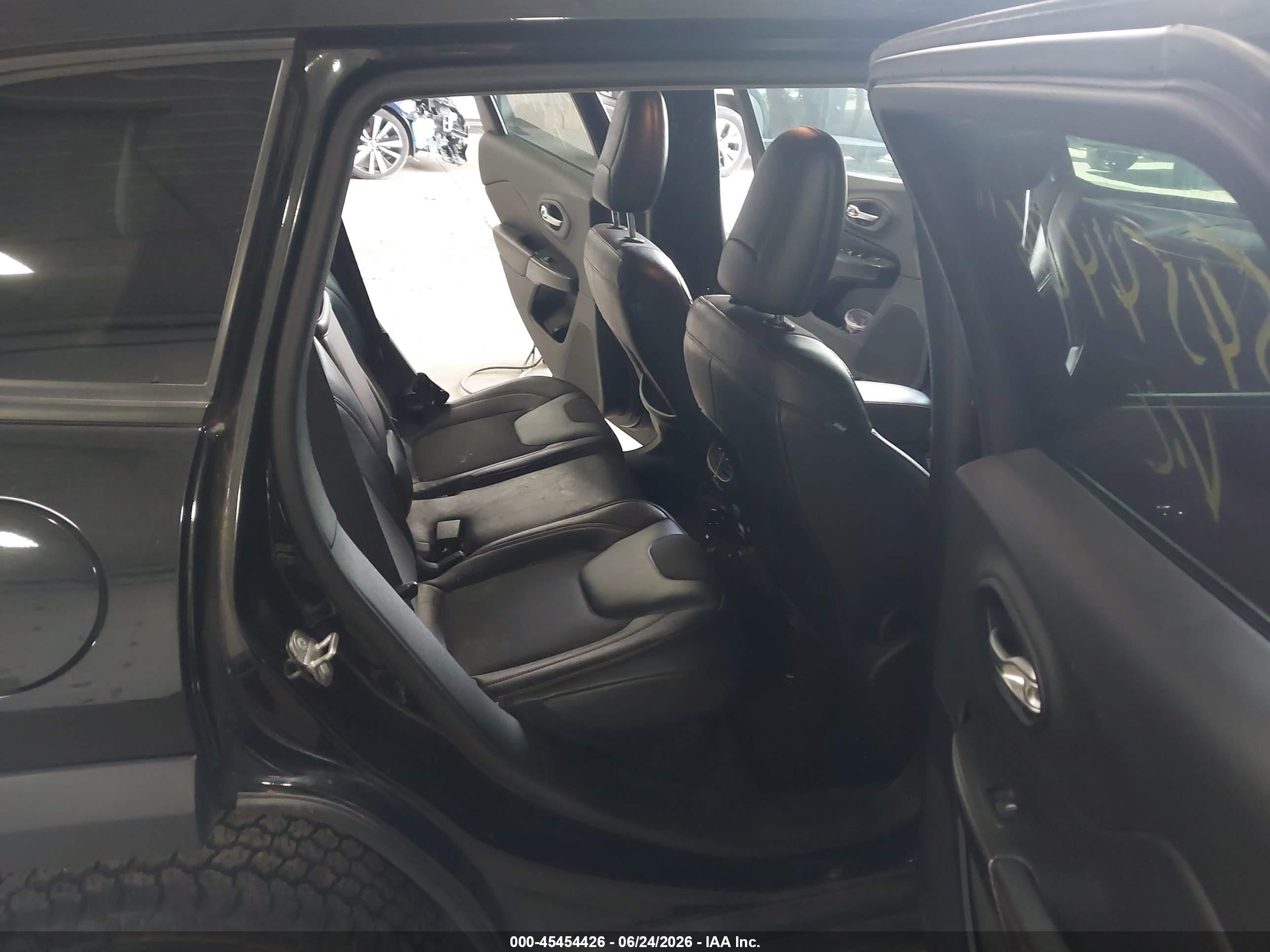 2014 Jeep Cherokee Trailhawk Black vin: 1C4PJMBS3EW275884