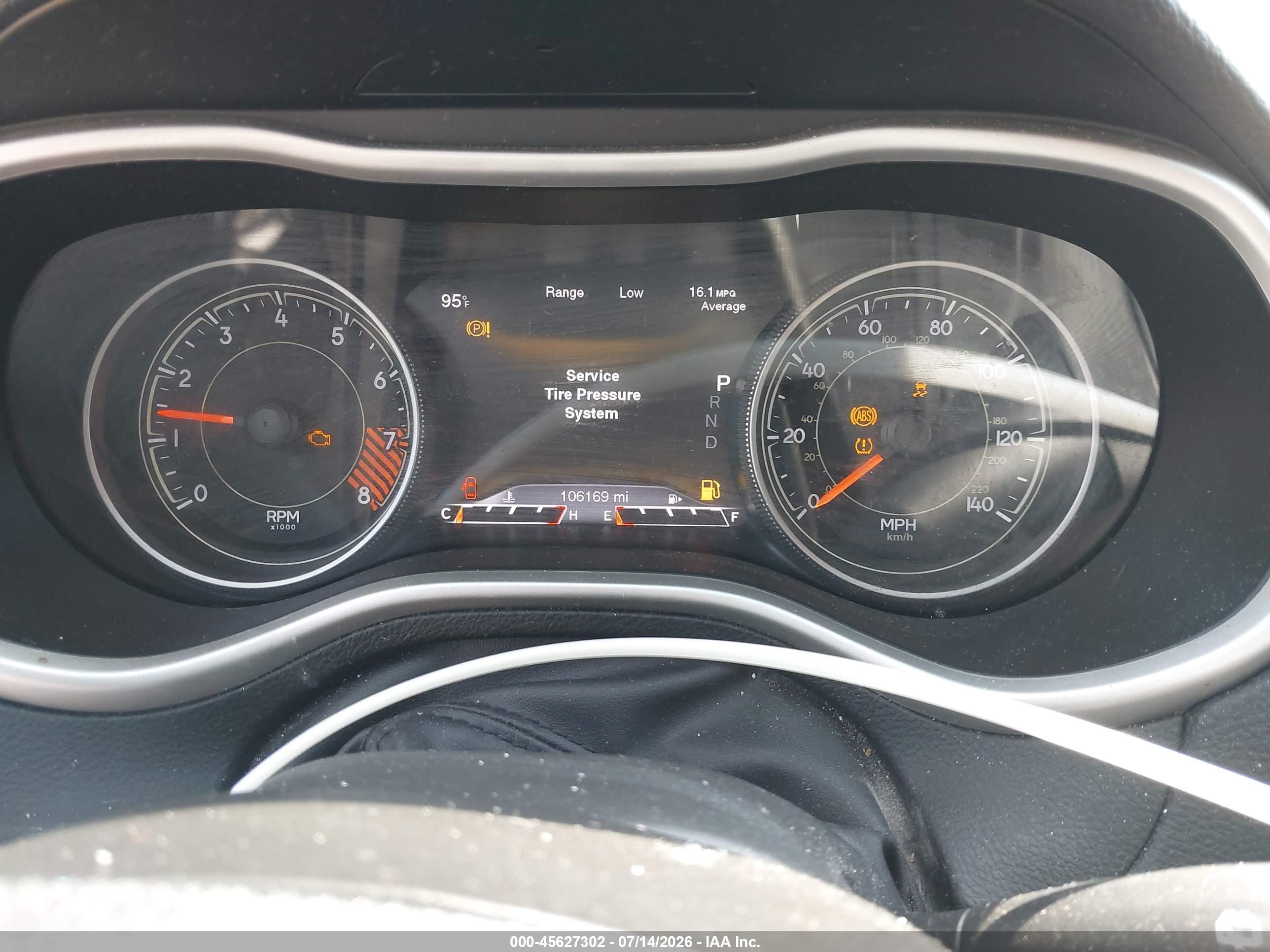 2015 Jeep Cherokee Trailhawk Белый vin: 1C4PJMBS3FW786481
