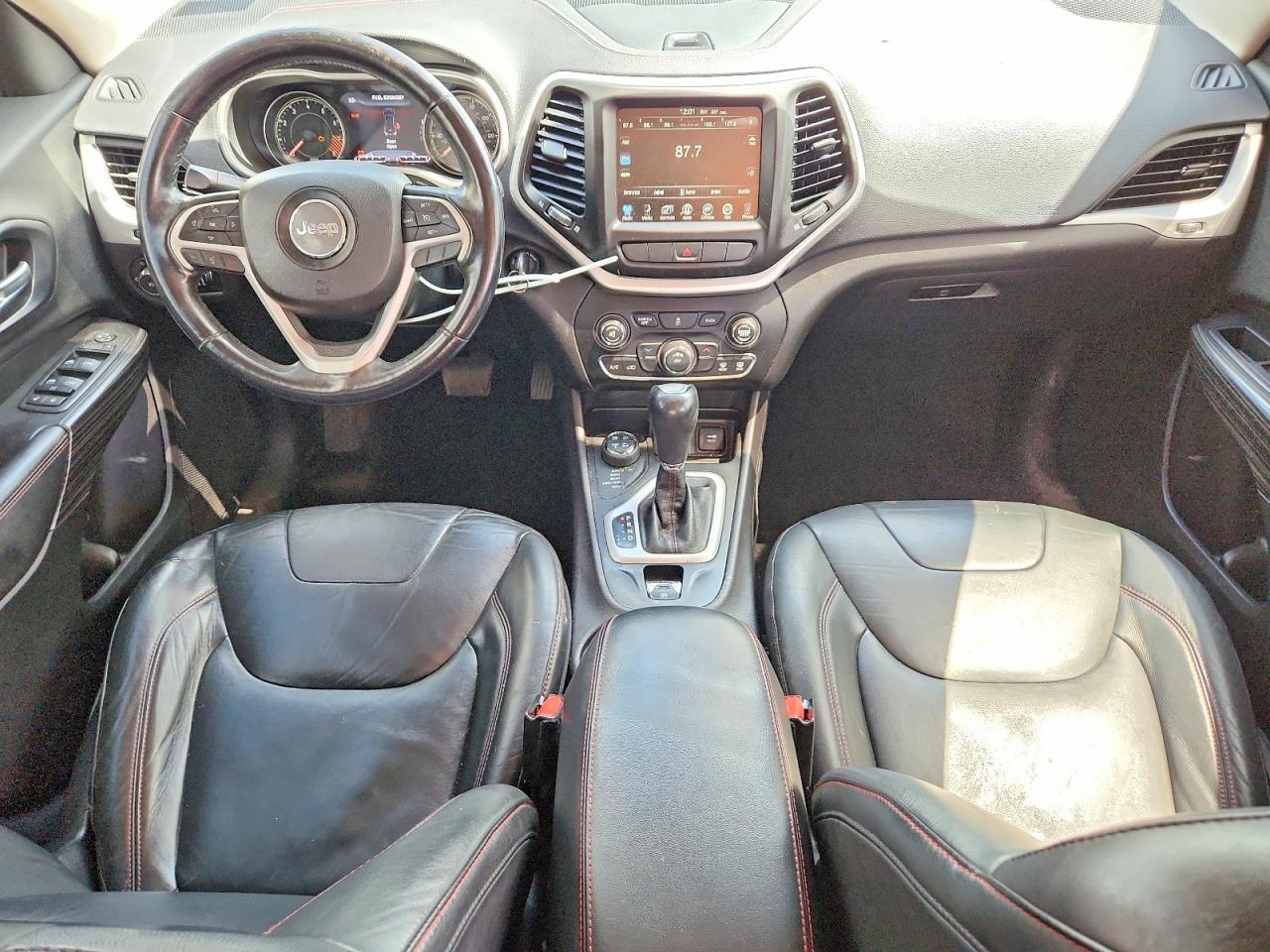 2014 Jeep Cherokee Trailhawk Gray vin: 1C4PJMBS4EW134564