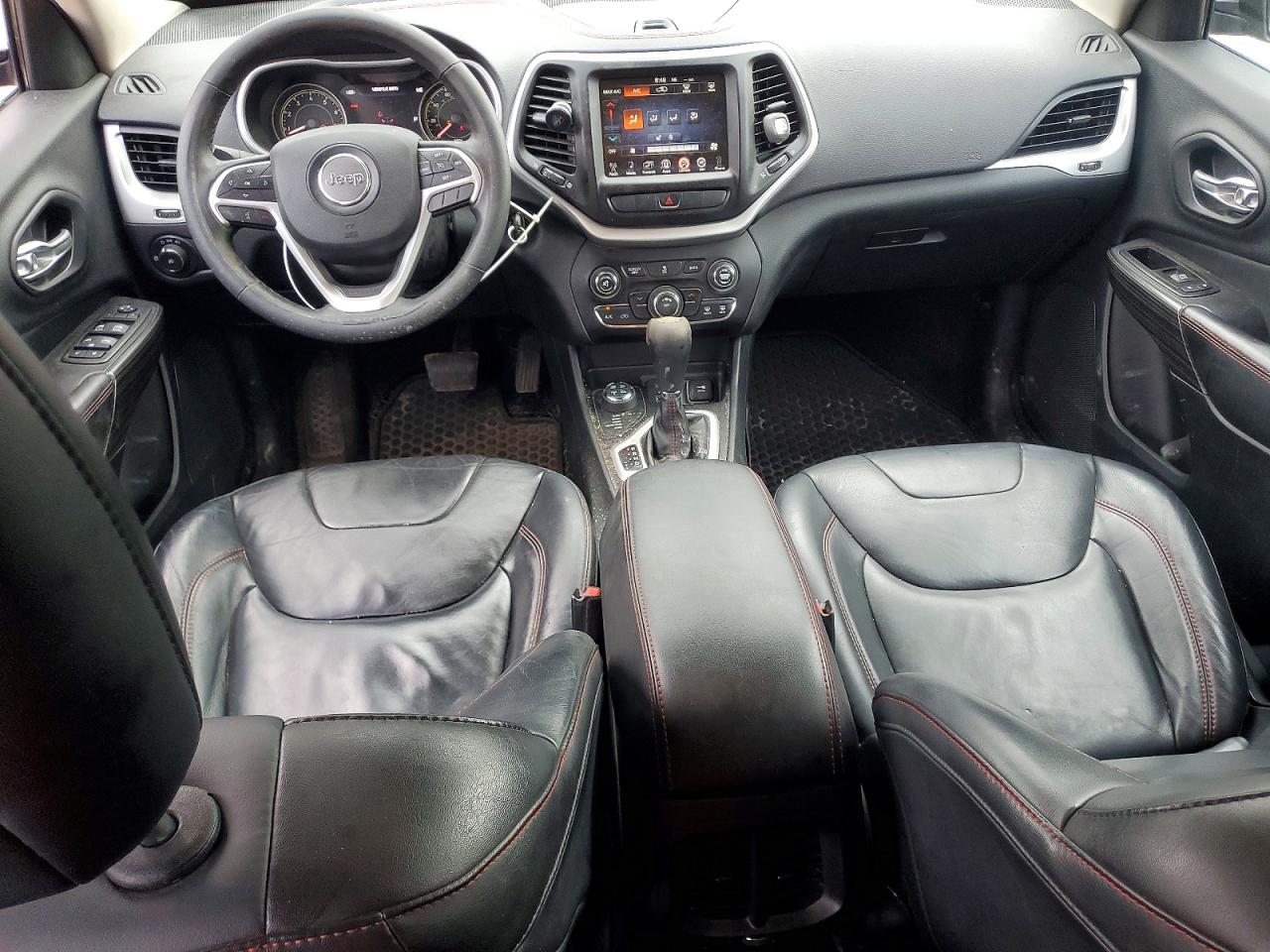 2014 Jeep Cheeroke Красный vin: 1C4PJMBS4EW223003
