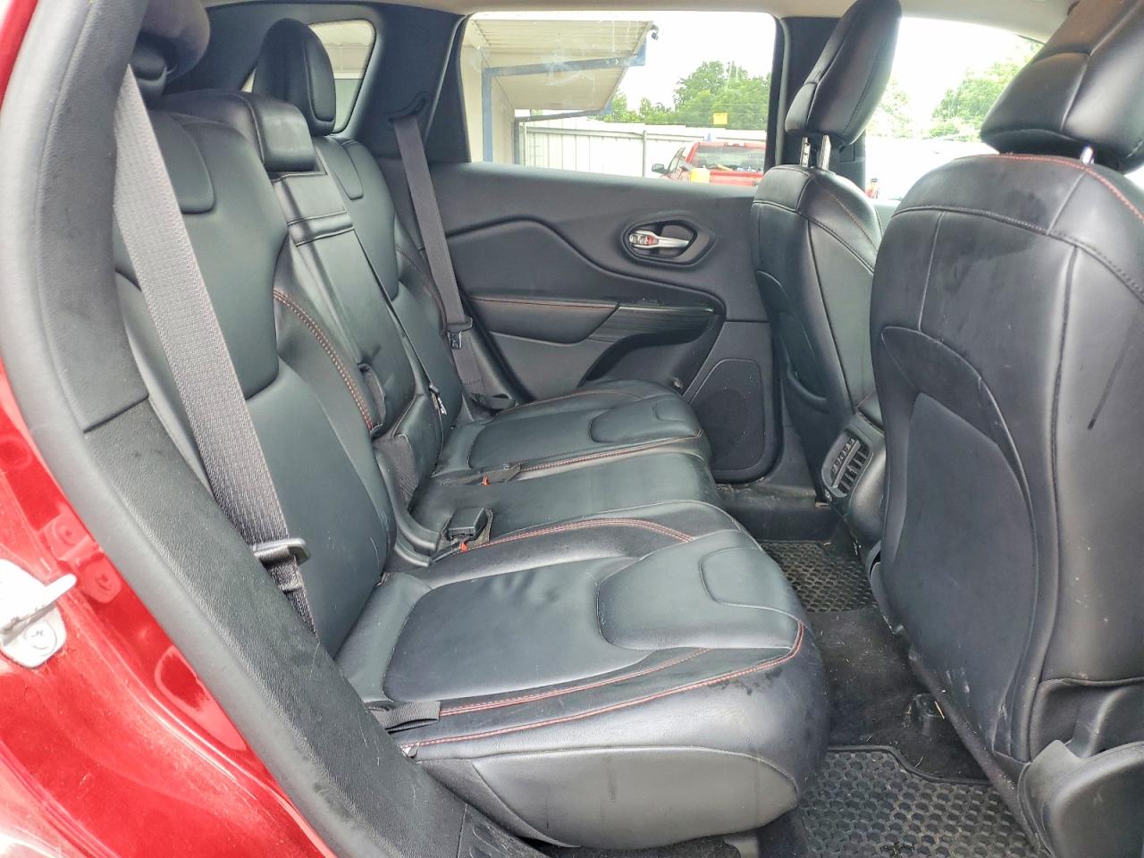 2014 Jeep Cheeroke Красный vin: 1C4PJMBS4EW223003