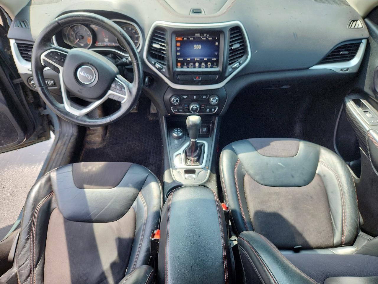 2014 Jeep Cherokee Trailhawk Teal vin: 1C4PJMBS4EW251917