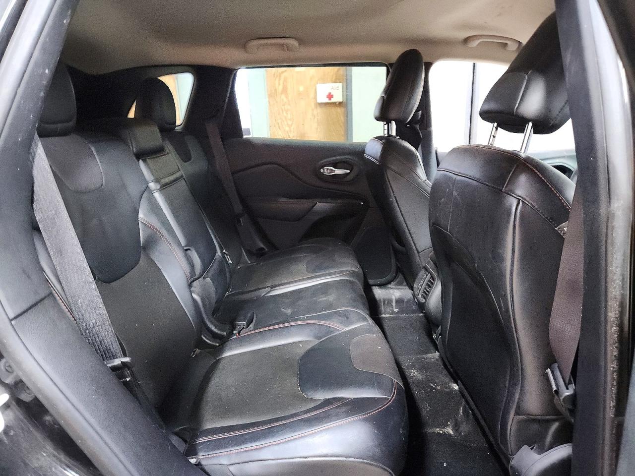 2014 Jeep Cherokee Trailhawk Black vin: 1C4PJMBS4EW304843