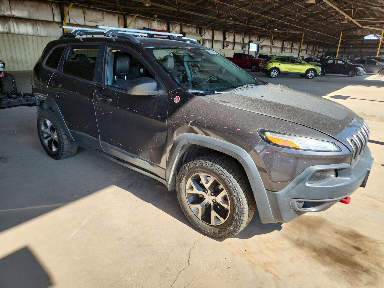 2015 Jeep Cherokee Trailhawk Угольный vin: 1C4PJMBS4FW651607