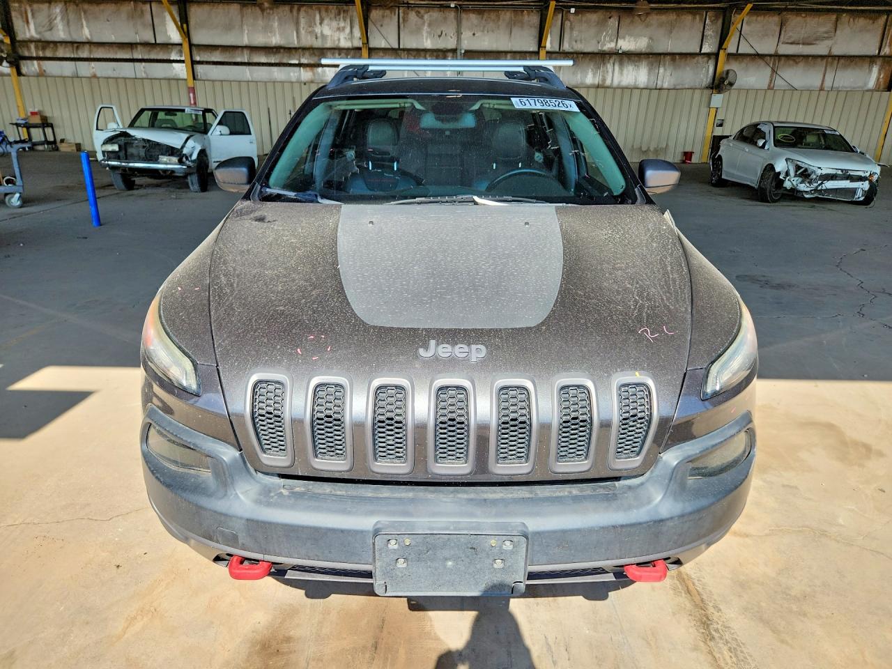 2015 Jeep Cherokee Trailhawk Угольный vin: 1C4PJMBS4FW651607