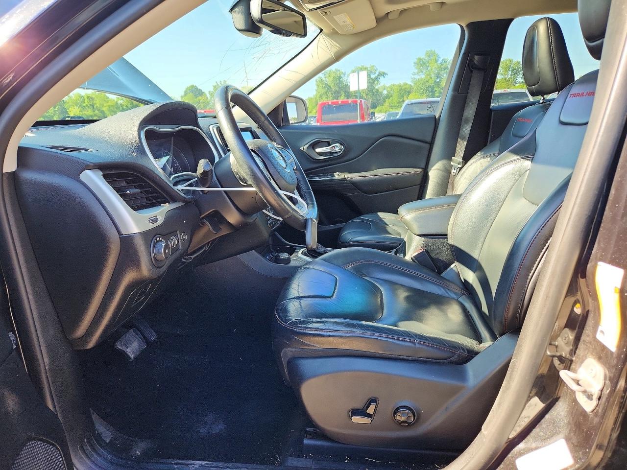 2014 Jeep Cherokee Trailhawk Black vin: 1C4PJMBS5EW198838