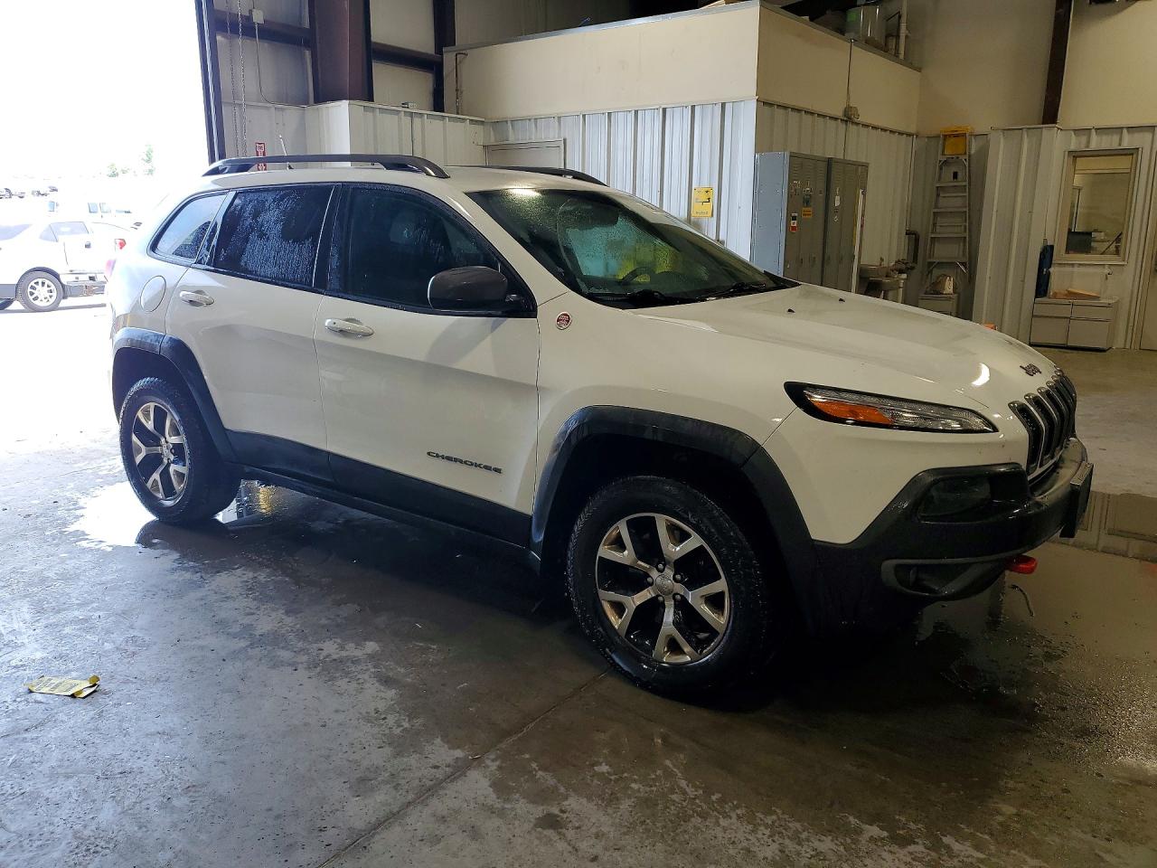 2014 Jeep Cherokee Trailhawk Белый vin: 1C4PJMBS5EW308450