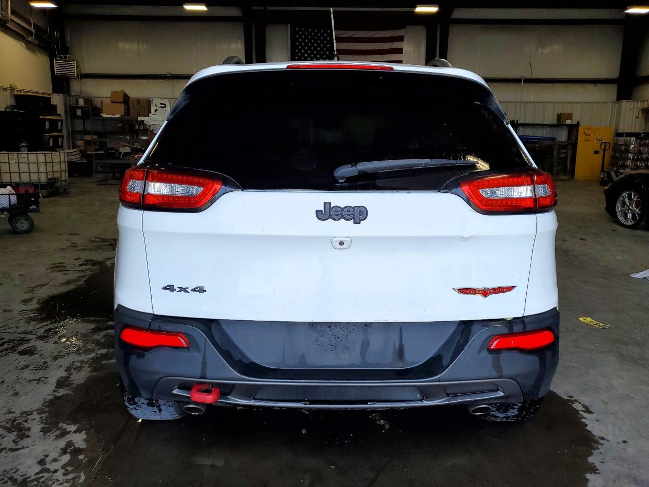 2014 Jeep Cherokee Trailhawk Белый vin: 1C4PJMBS5EW308450