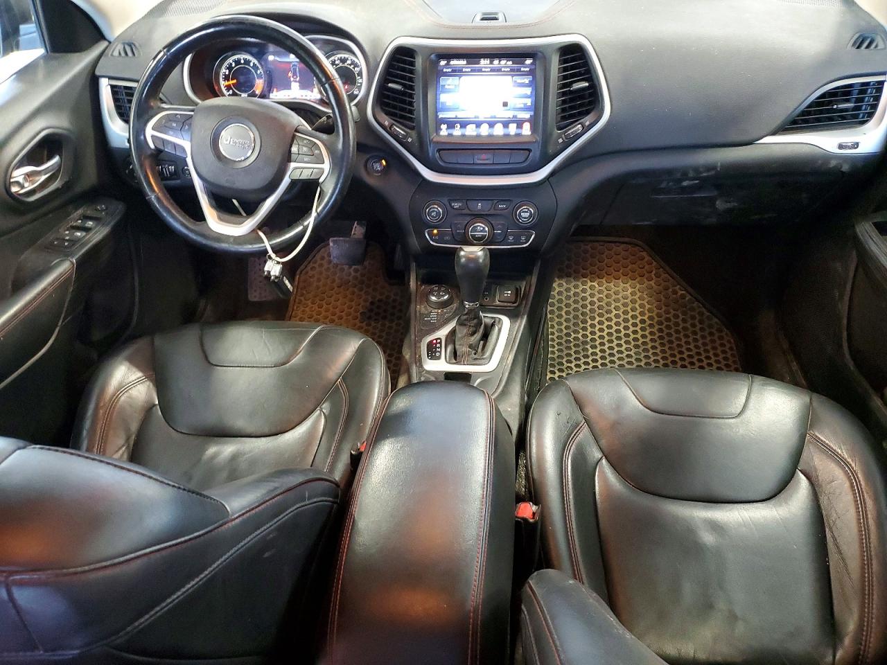 2014 Jeep Cherokee Trailhawk Белый vin: 1C4PJMBS5EW308450