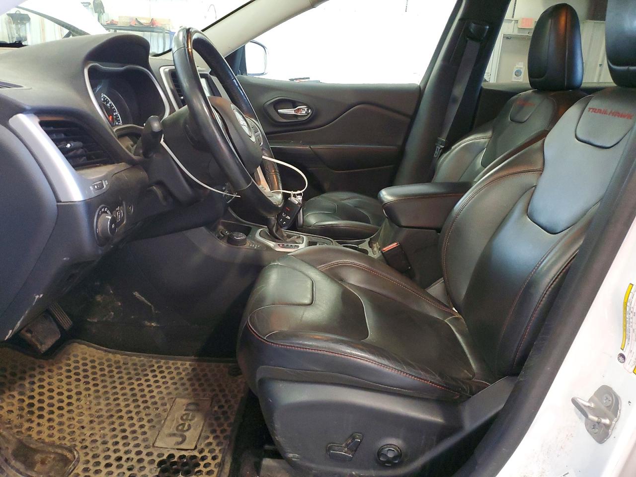 2014 Jeep Cherokee Trailhawk Белый vin: 1C4PJMBS5EW308450