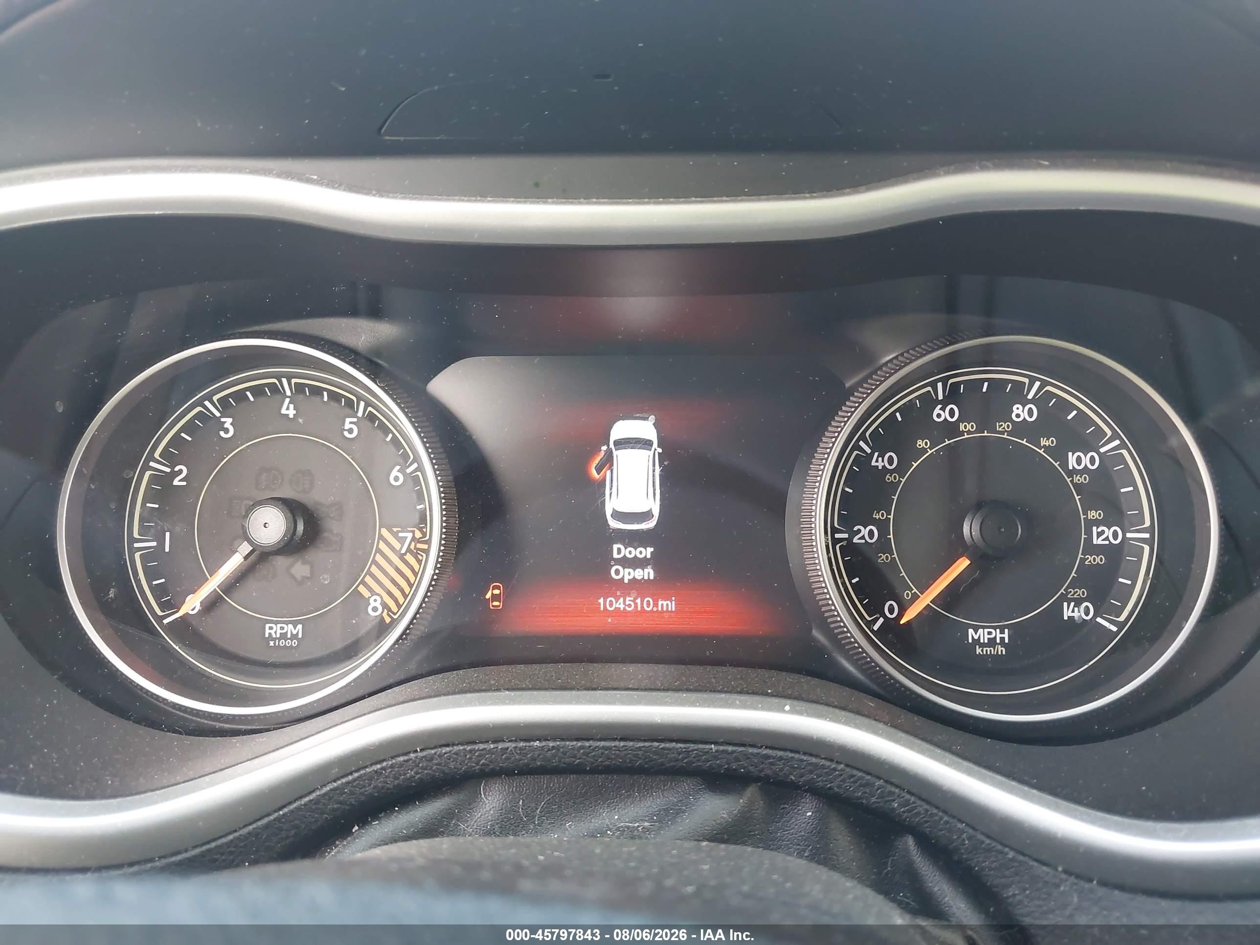 2015 Jeep Cherokee Trailhawk Orange vin: 1C4PJMBS5FW646299
