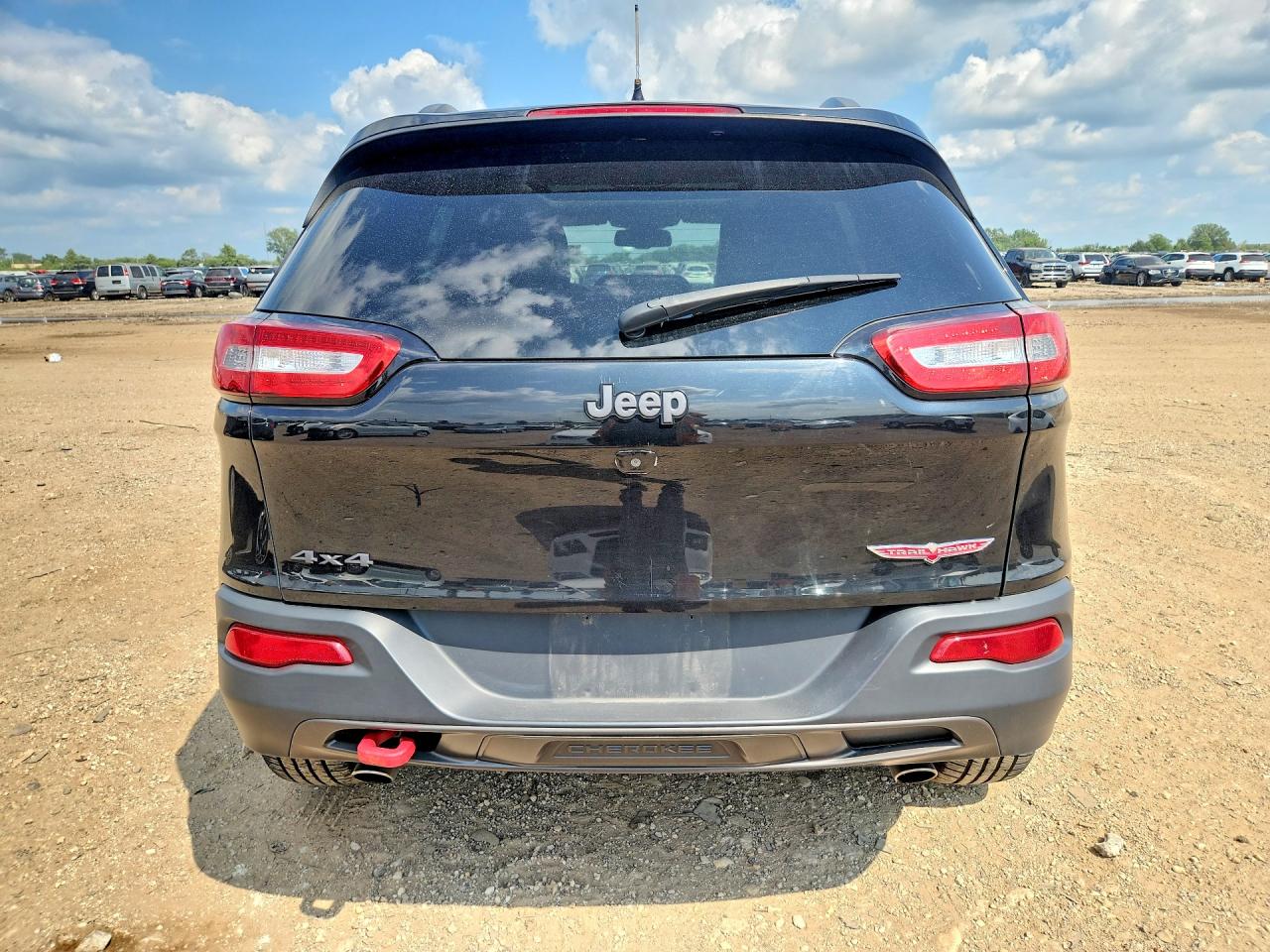 2014 Jeep Cherokee Trailhawk Black vin: 1C4PJMBS6EW132251