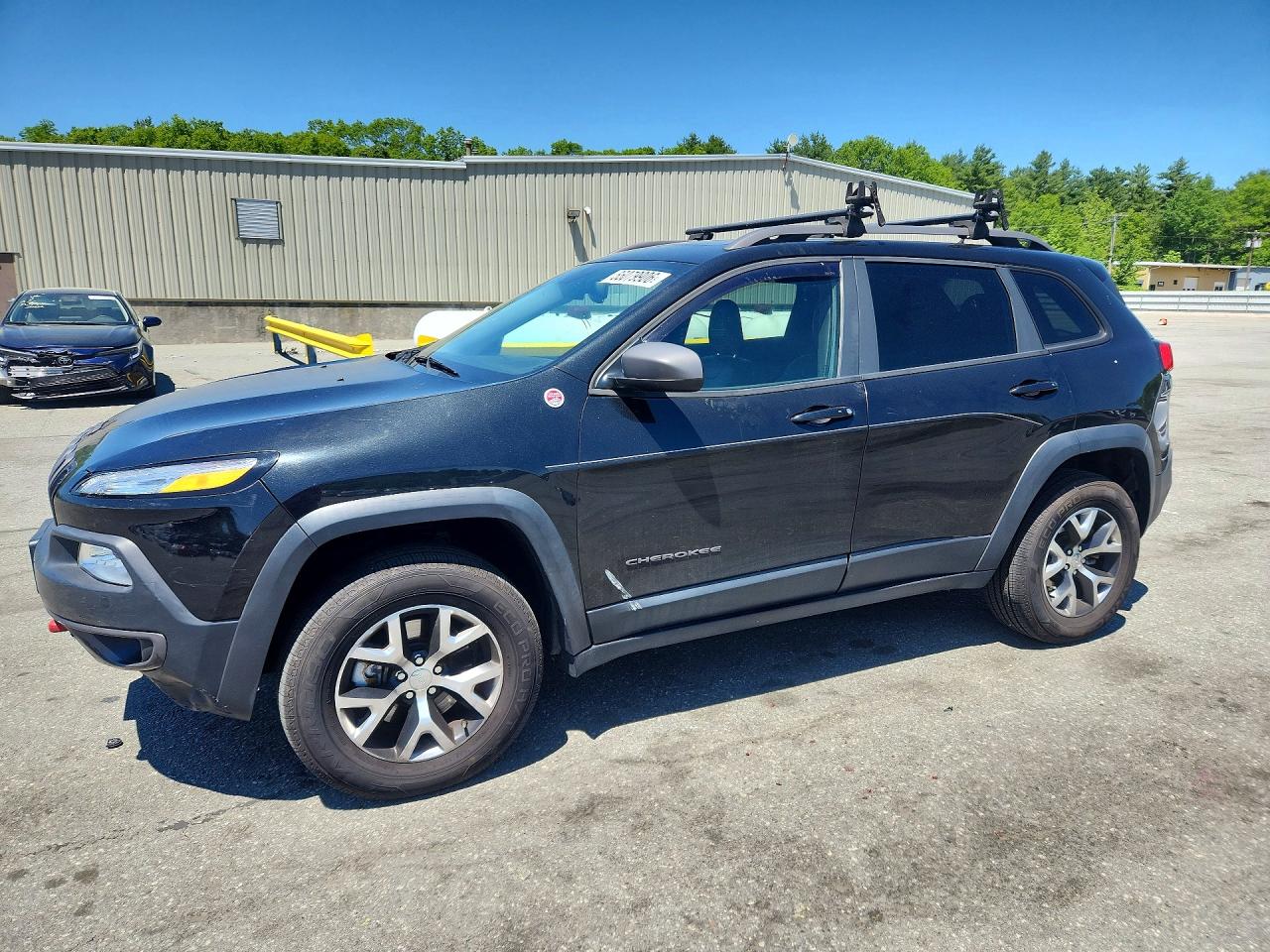 2014 Jeep Cherokee Trailhawk Black vin: 1C4PJMBS6EW156405