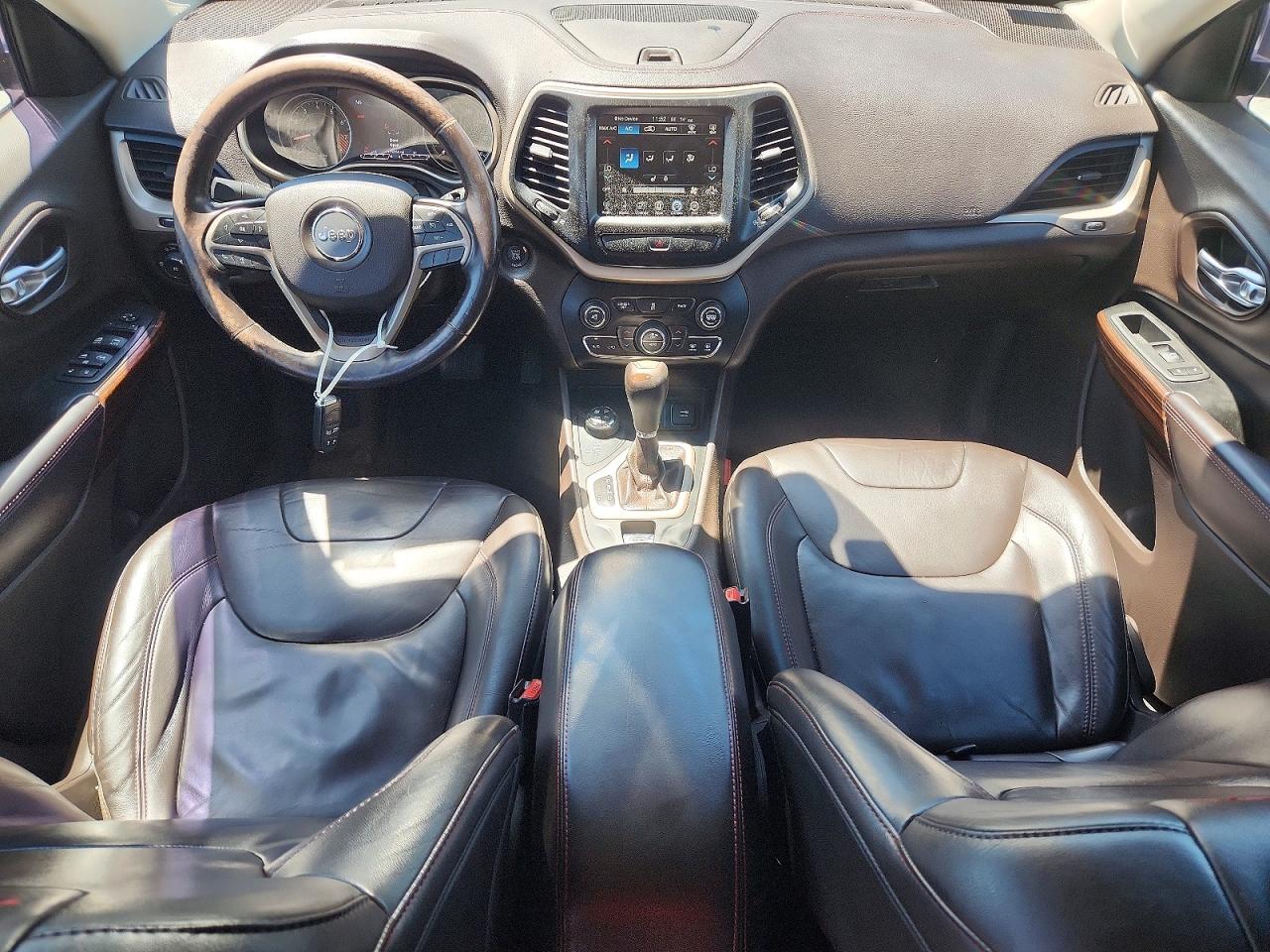 2014 Jeep Cherokee Trailhawk Black vin: 1C4PJMBS6EW156405