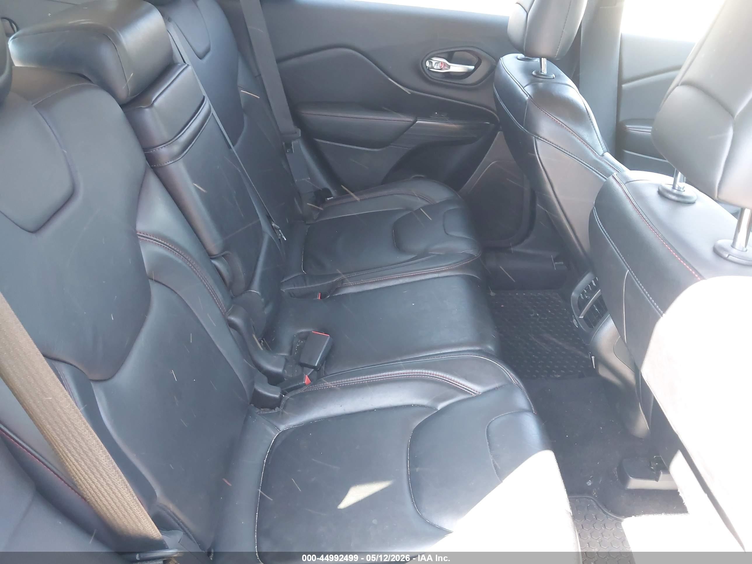 2014 Jeep Cherokee Trailhawk Black vin: 1C4PJMBS6EW159241