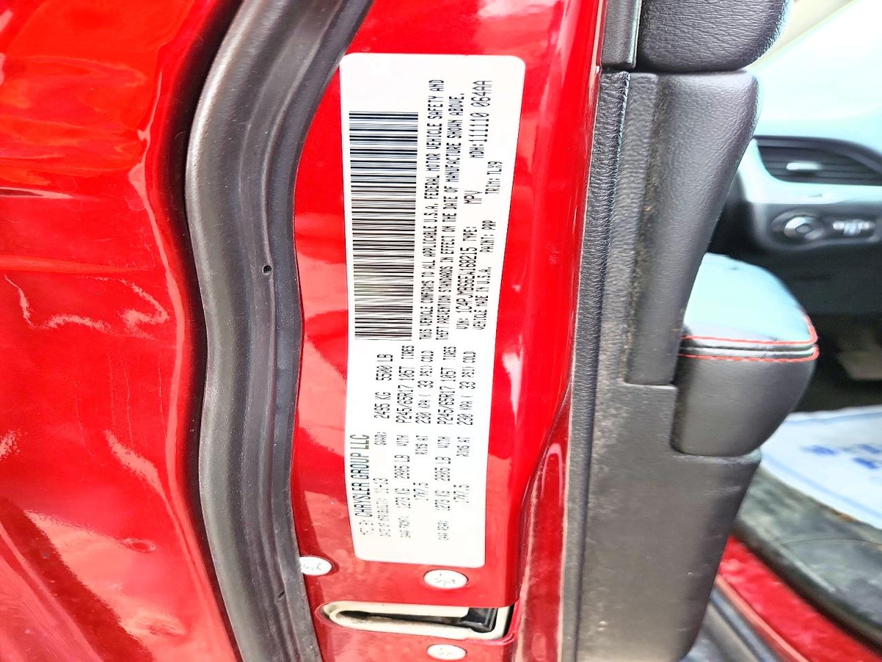 2014 Jeep Cherokee Trailhawk Red vin: 1C4PJMBS6EW168215