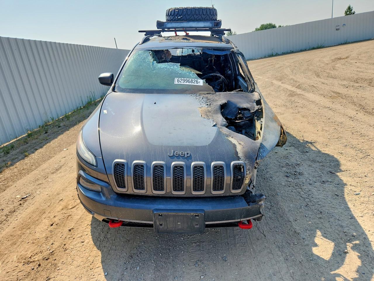 2014 Jeep Cherokee Trailhawk Brown vin: 1C4PJMBS6EW240112