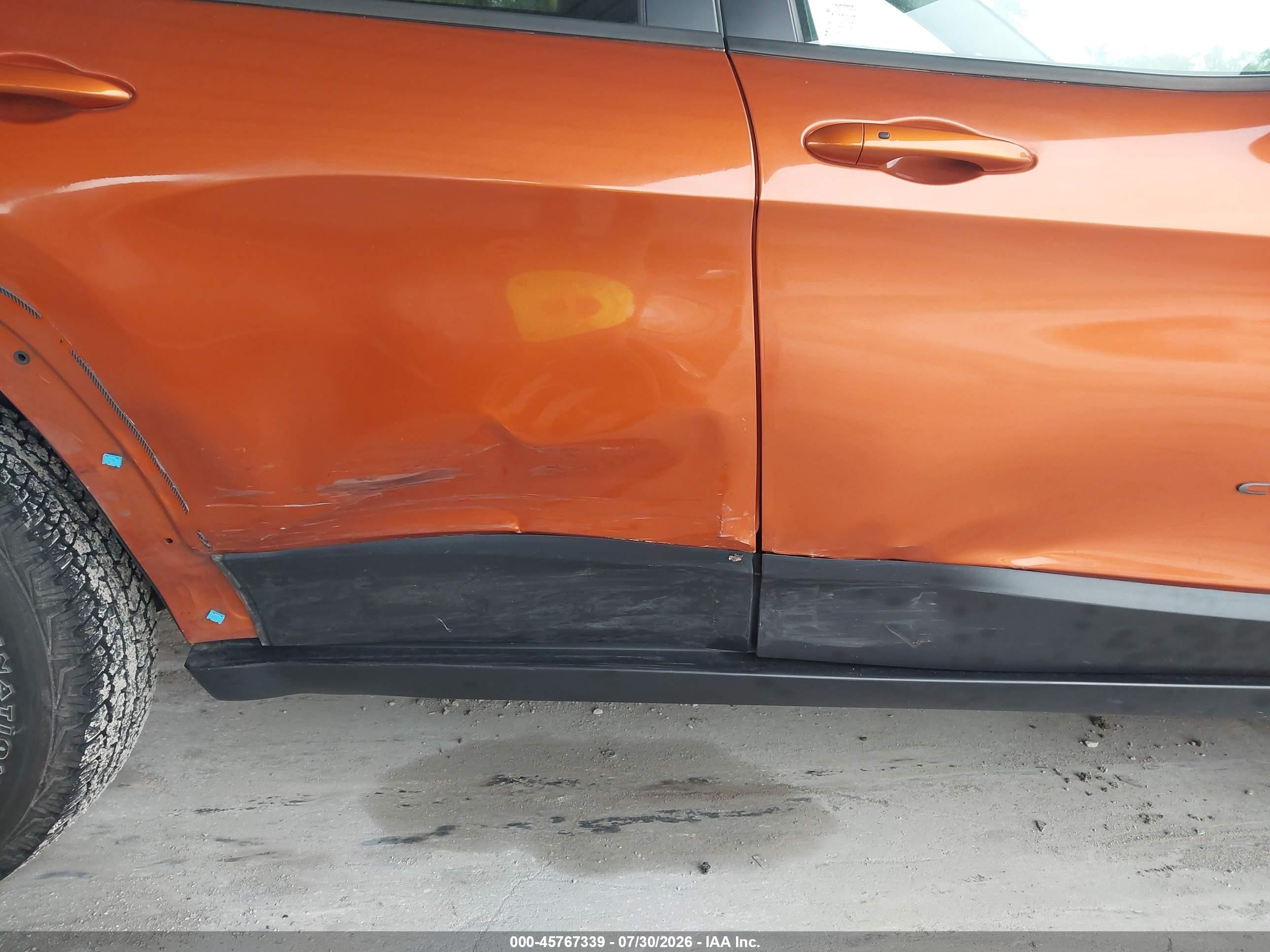 2014 Jeep Cherokee Trailhawk Orange vin: 1C4PJMBS6EW280819