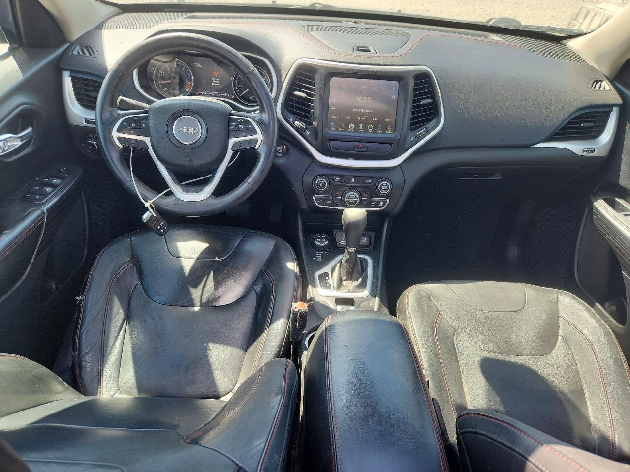 2014 Jeep Cherokee Trailhawk Black vin: 1C4PJMBS6EW286281