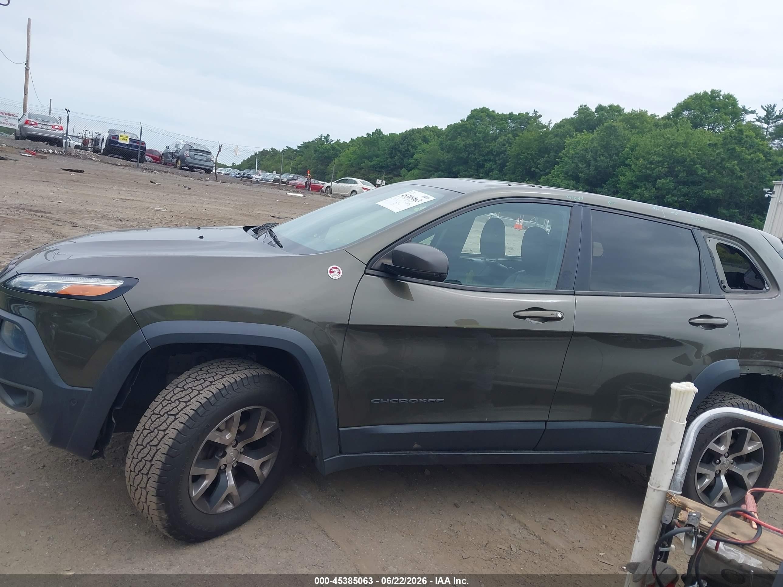 2014 Jeep Cherokee   Зеленый vin: 1C4PJMBS6EW295045