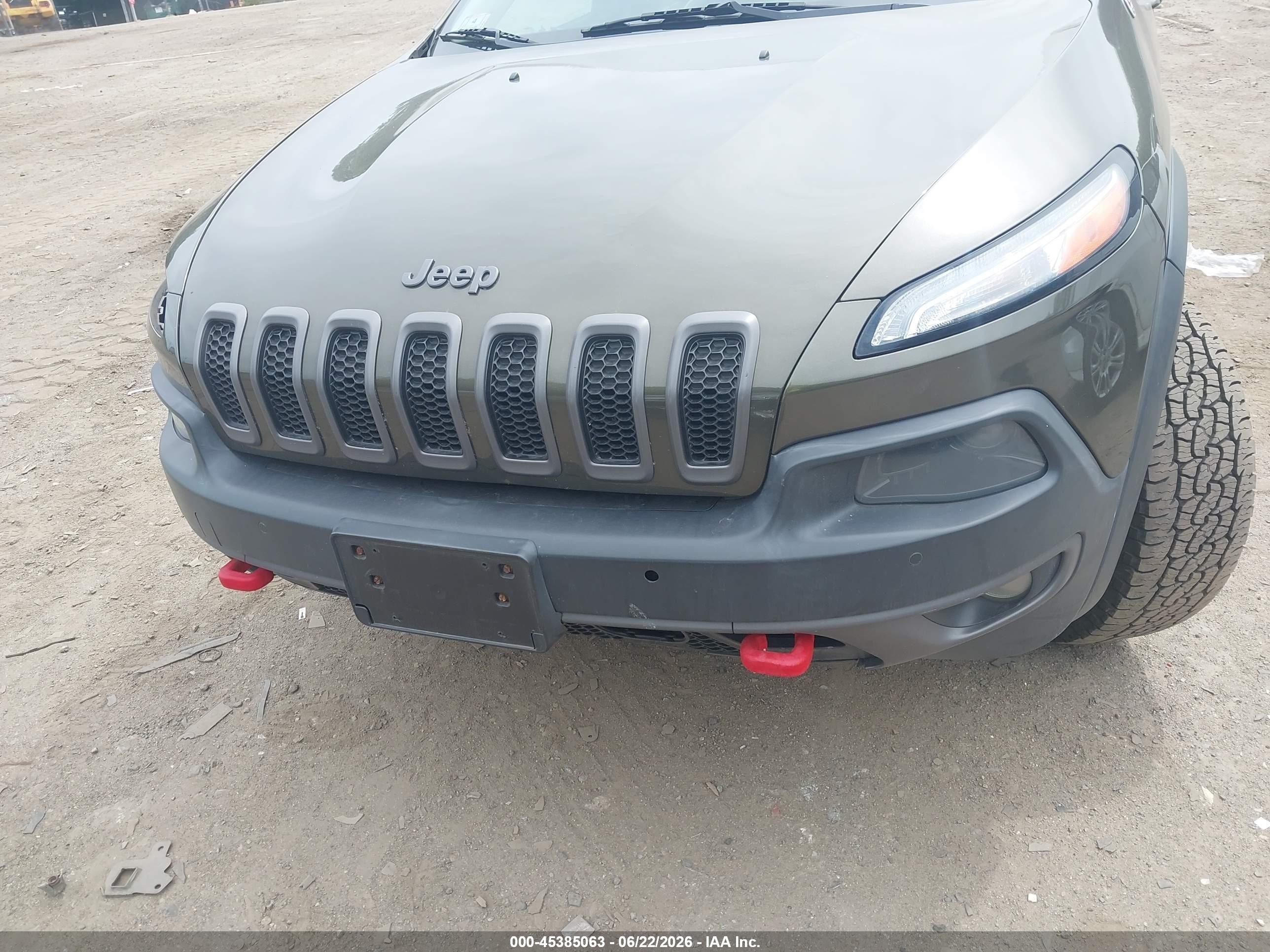 2014 Jeep Cherokee   Зеленый vin: 1C4PJMBS6EW295045
