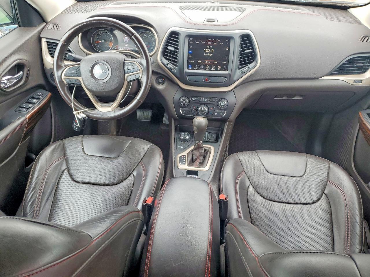 2015 Jeep Cherokee Trailhawk Orange vin: 1C4PJMBS6FW503118