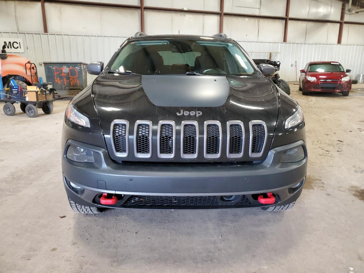 2016 Jeep Cherokee Trailhawk Black vin: 1C4PJMBS6GW328693