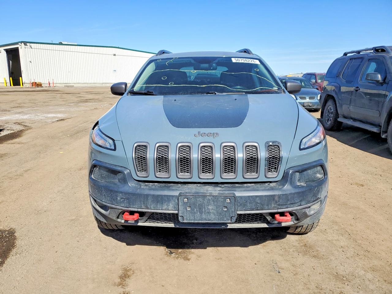 2014 Jeep Cherokee Trailhawk Blue vin: 1C4PJMBS7EW304786