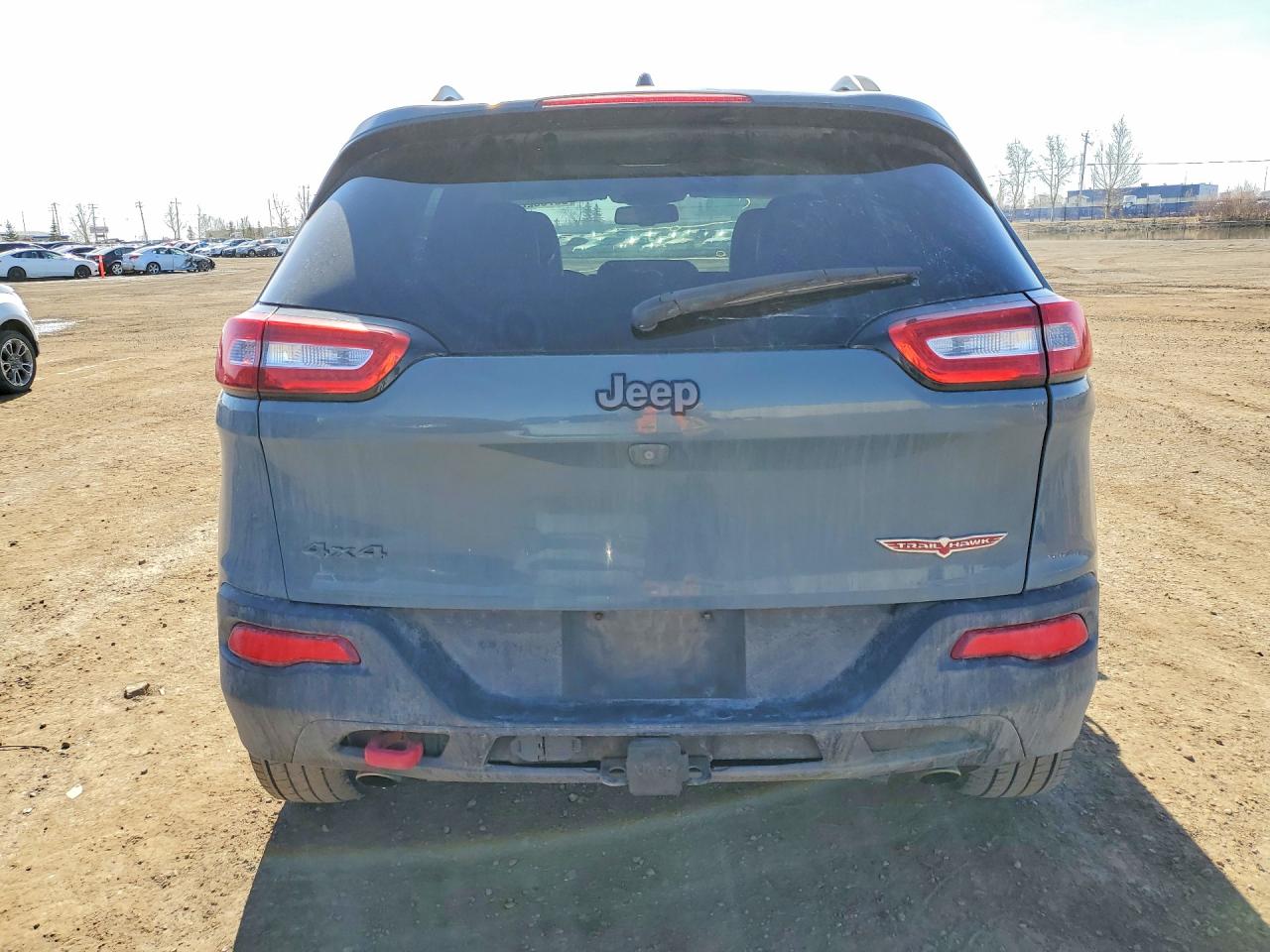 2014 Jeep Cherokee Trailhawk Blue vin: 1C4PJMBS7EW304786