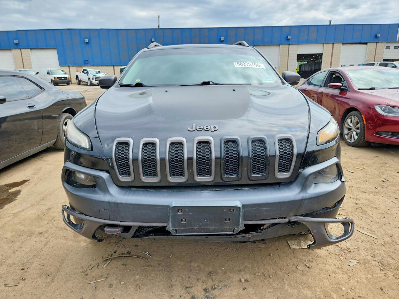 2014 Jeep Cherokee Trailhawk Black vin: 1C4PJMBS8EW111773
