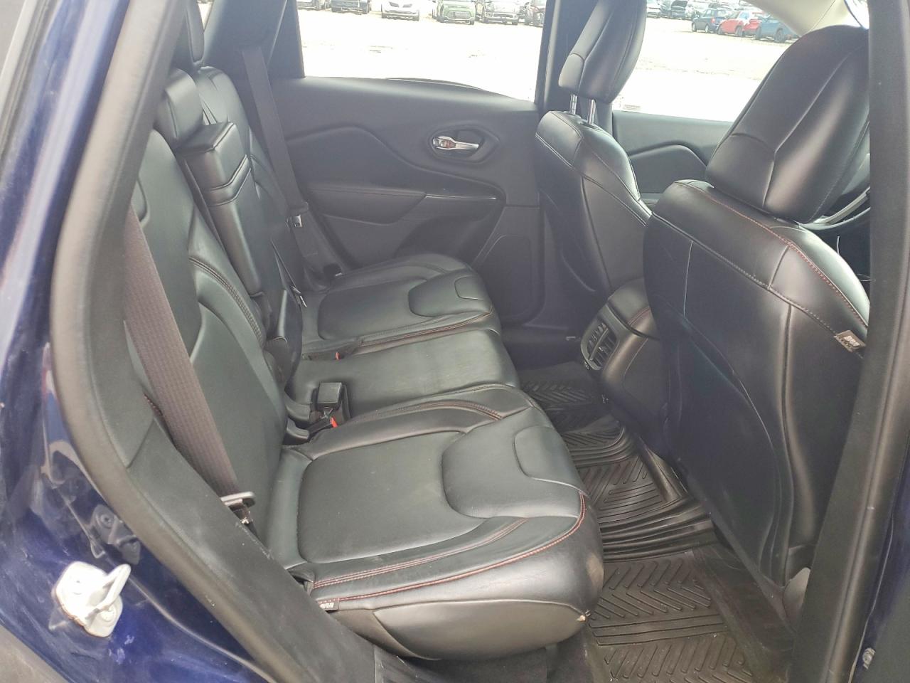 2014 Jeep Cherokee Trailhawk Blue vin: 1C4PJMBS8EW201361