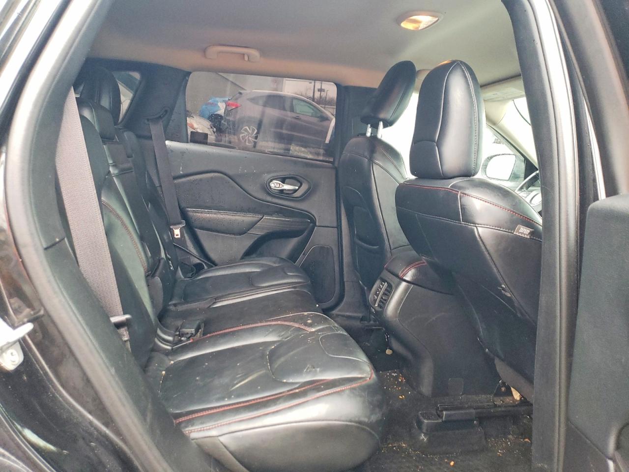 2014 Jeep Cherokee Trailhawk Black vin: 1C4PJMBS8EW239642