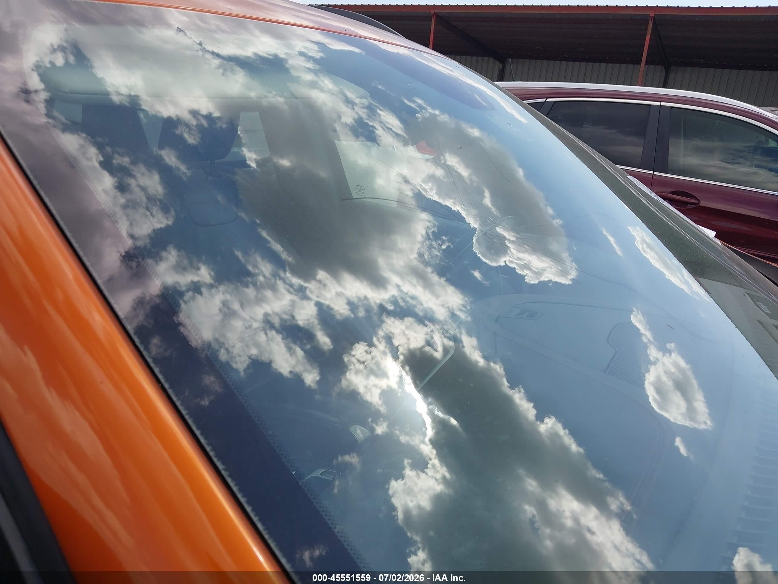 2014 Jeep Cherokee Trailhawk Orange vin: 1C4PJMBS8EW257963