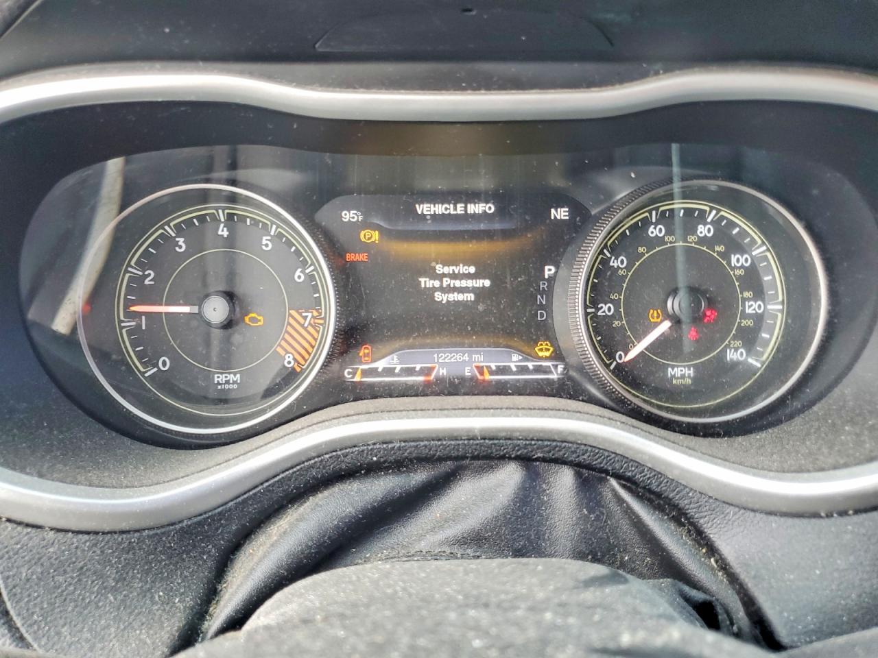 2014 Jeep Cherokee Trailhawk Gray vin: 1C4PJMBS8EW282281