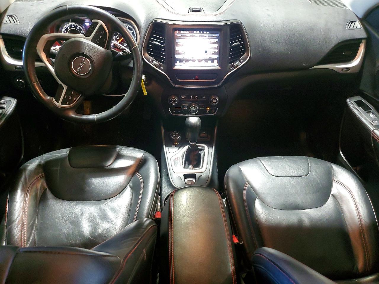 2015 Jeep Cherokee Trailhawk Charcoal vin: 1C4PJMBS8FW588012